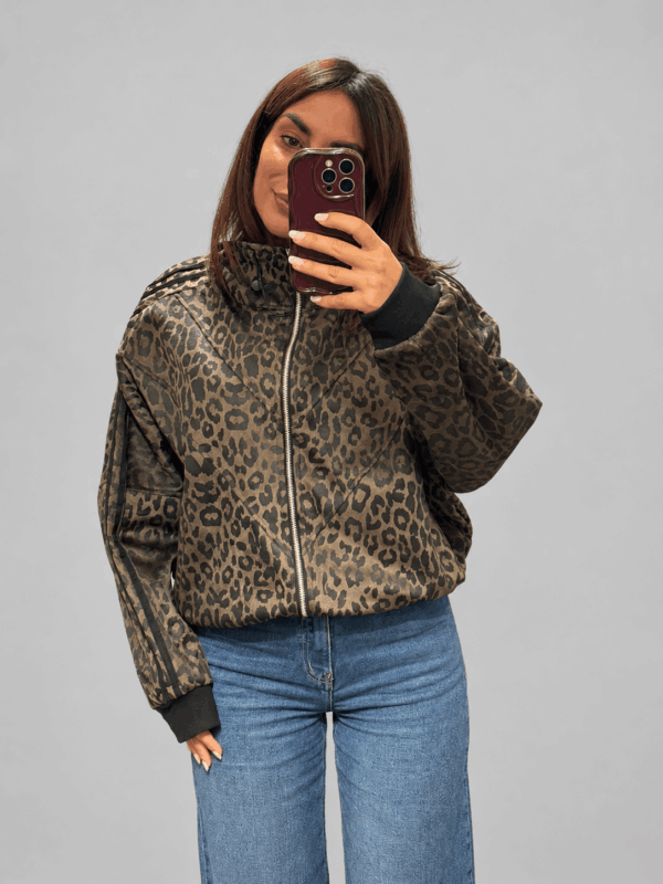 Bomber Sporty-Chic Animalier