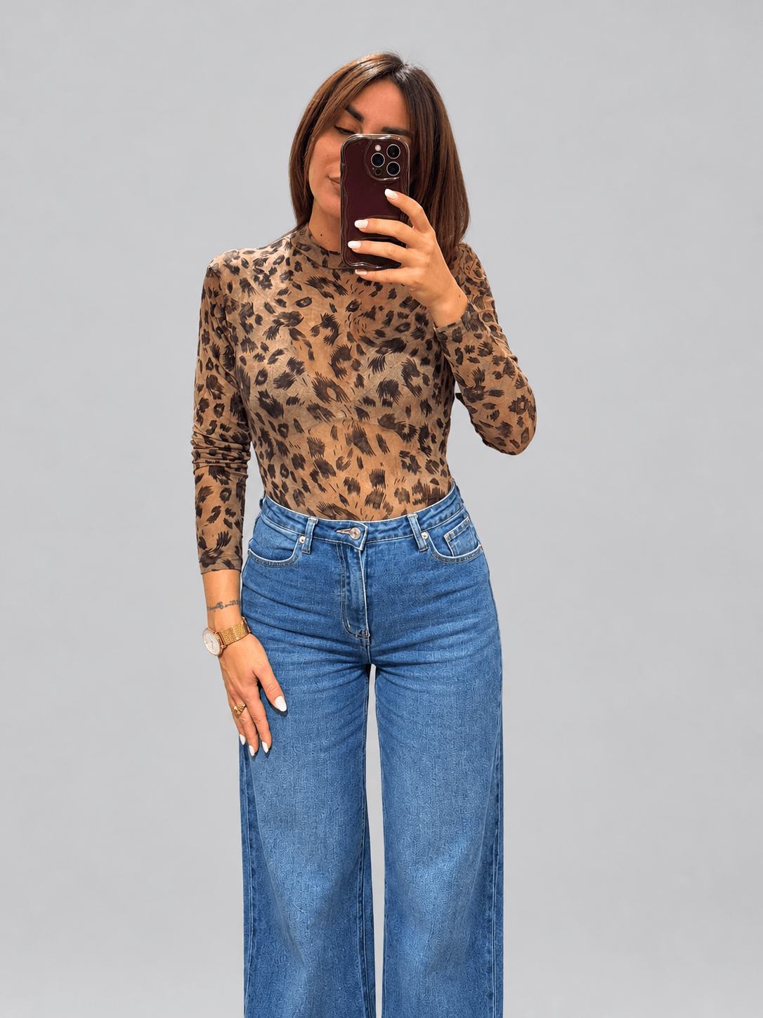 Body Animalier Aderente