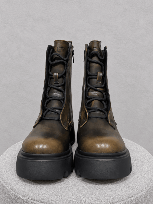Anfibio Platform con Zip Frontale